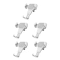 thumbnail image 2 of bedienty Support de Cellulaire Réglable pour Évent d'Air Universel Support Antidérapant pour Téléphone de Voiture Blanc 5Ensemble, 2 of 6