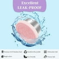 thumbnail image 4 of EcoNesxp 6oz Travel Meal Prep and Kitchen Storage Sauce Container Small Leakproof Reusable Stainless Steel Salad Dressing Container with Lid Salad Dressing Container 6x1 Picnic, 4 of 5