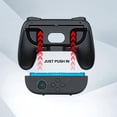 thumbnail image 6 of YUOY Joy-Con Grip (2 Pack) & Steering Wheel (2 Pack) for Nintendo Switch 2 - Family Sports Party Accessories Set (Black), 6 of 7