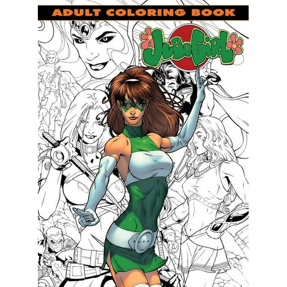 Judo Girl Judo Girl: Coloring Book, (Paperback)