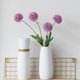 thumbnail image 2 of Jarrones de cerámica blancos, florero de cerámica moderno, florero decorativo para decoración del hogar, sala de estar, oficina, cocina, adorno de mesa (25,5 cm), 2 of 5