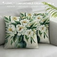 thumbnail image 3 of Spring Floral Throw Pillow Covers Inch Flower Outdoor Spring Summer Farmhouse Decorations Decorative Throw Pillows Cases for Home Living Room Porch Couch Sofa Decor, 3 of 5