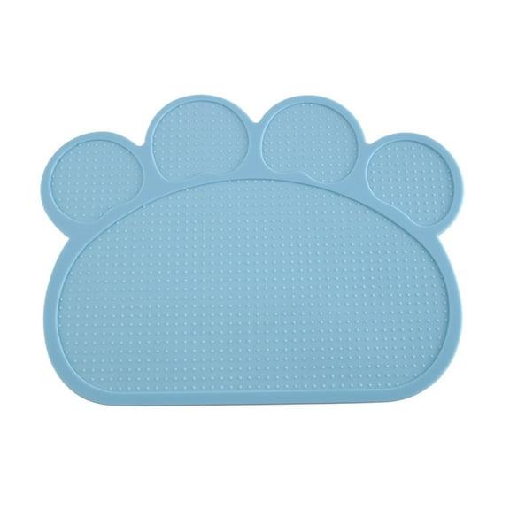 Dog Food Mat Non-Slip Pet Feeding Mat for Dogs,Durable Silicone Placemat to Prevent Mess and Protect Floors During Meals