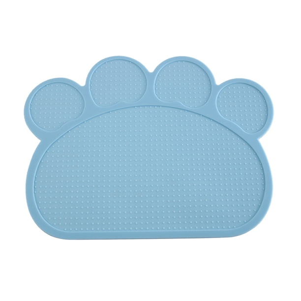 Tapete de alimentación para mascotas Lisbinx, mantel individual antideslizante para comida de perros