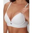 thumbnail image 4 of Maidenform One Fab Fit Wireless Demi Bra White 36A Women's, 4 of 6