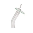 thumbnail image 3 of Novatto GF-011BN-C-PUD Squared Single Lever Waterfall Vessel Faucet Set, Brushed Nickel & Clear Glass, 3 of 4