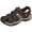 A-darkbrown, variant on Men's Sandals, Closed Toe Leather Fisherman Outdoor Hiking Sport Shoes Summer