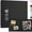 Black, variant on Bxaolu 7X7 Inch DIY Scrapbook Photo Album, Thick Paper Scrap Book 40 Pages Memory Book for Wedding Family, Coffee