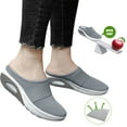 thumbnail image 5 of YLYL Women Slip on Mules Backless Walking Shoes Air-Cushion Orthopedic Diabetic Slippers with Arch Support, 5 of 7