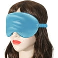 thumbnail image 3 of 2 Pcs Silk Sleep Eye Cover with Ear Plugs and Elastic Strap, Soft and Smooth Eye Cover, 3 of 4