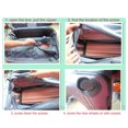 thumbnail image 4 of Luggage Wheels Replacement, 360 Degree Rotation Quiet Operation Universal Luggage Wheels Locking  For Repair, 4 of 8