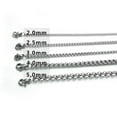 thumbnail image 4 of 5/10/20pcs Wholesale 2/3/4/5mm 316L Stainless Steel Silver Rolo Chain Necklace, 4 of 9