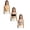 Black 1PCS & Beige 1PCS & Dark Gray 1PCS, variant on CAIXIA 4pack Girls Strapless Bra for Teens Bandeau Bras with Clear Straps Wireless Girl Training Bra