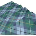 thumbnail image 3 of SKYSONIC Shower Curtain and Rug Set Tartan Seamless Pattern Polyester Waterproof Bath Curtain and Mat for Bathroom with Hooks 72 x 72 Inches, 3 of 6