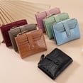 thumbnail image 5 of Beltzy Small Womens Wallet Leather Bifold Card Holder RFID Blocking with ID Window Zipper Coin Pocket Wallets for Women, 5 of 6