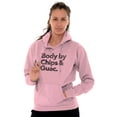 thumbnail image 3 of Body By Chips Guacamole Funny Saying Hoodie Sweatshirt Women Men Brisco Brands 2X, 3 of 6