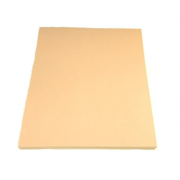 Plain EVA Foam Sheet, 9-1/2-Inch x 12-Inch, 10-Piece, Tan