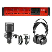 Focusrite CLARETT 8PREX Thunderbolt Interface w/ (8) Preamps+AKG Headphones+Mic