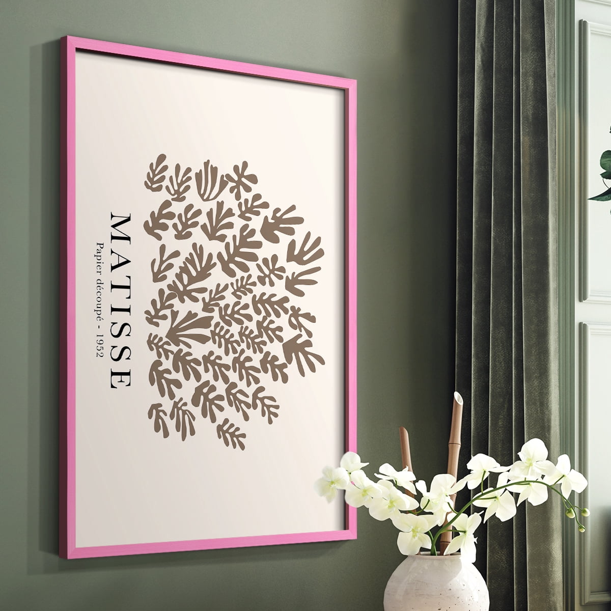 Matisse CCLII in Solid Wood 8 x 10 Framed Print