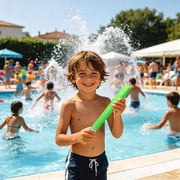 6-Pack 22 Water Blaster Set - Super Water Soaker Blaster Liquidator Water Blaster Pool Toy, Bulk Summer Outdoor Swimming Pool, Backyard, Beach Water Game Fighting Play Toys