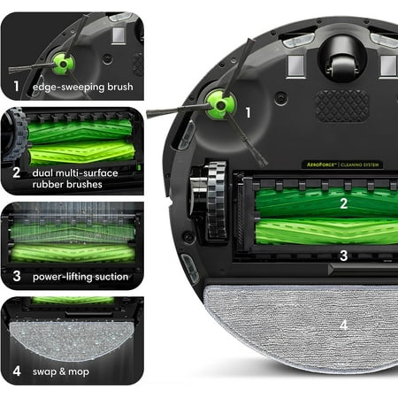 iRobot Roomba Combo i5 Robot Vacuum and Mop - Woven Neutral