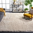 thumbnail image 2 of SAFAVIEH Arctic Giselle Solid Polyester Shag Area Rug, Light Beige, 8' x 10', 2 of 8