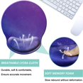 thumbnail image 3 of Mouse pad ergonómica LIZPARE con soporte de muñeca de espuma viscoelástica, 3 of 7