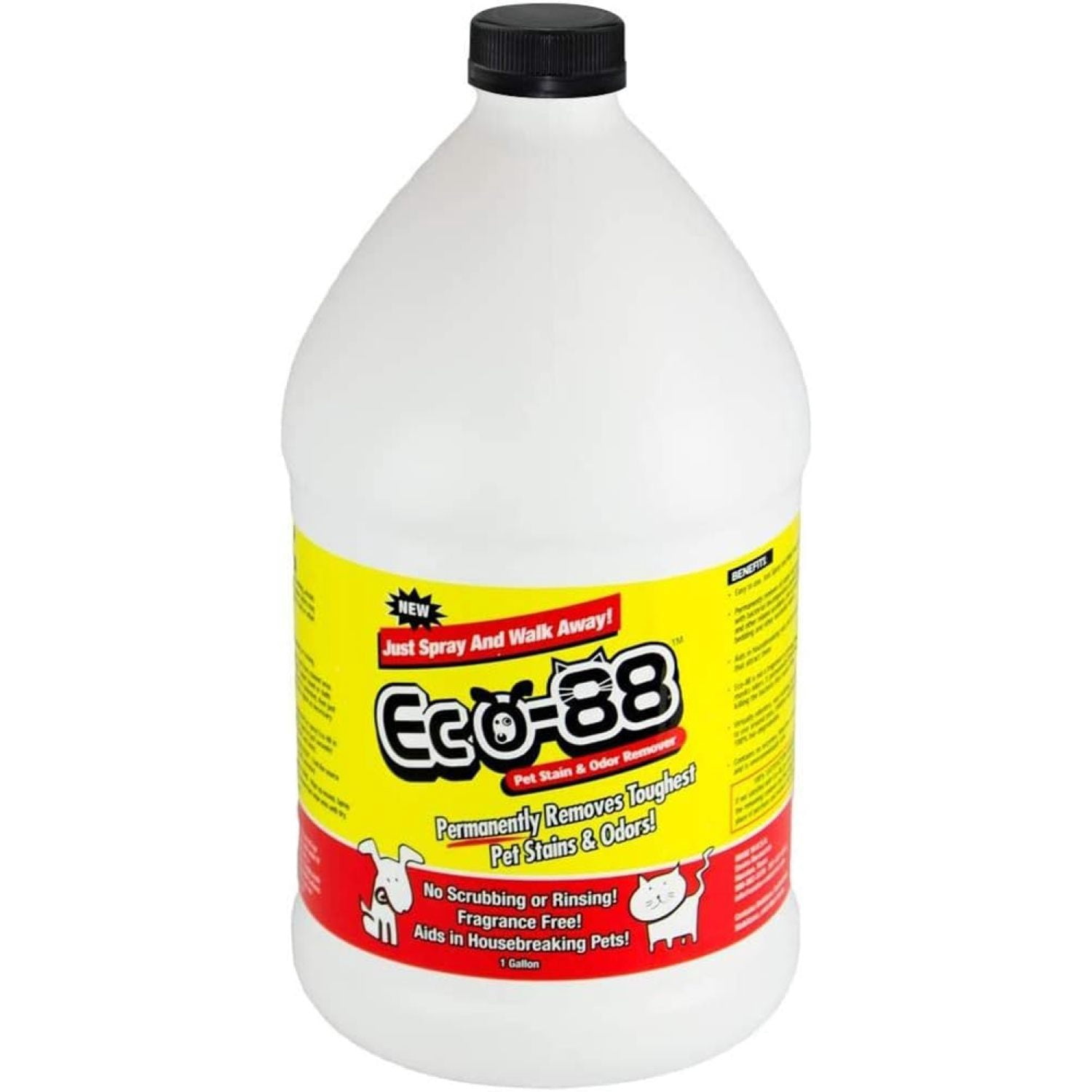Eco88 Pet Stain & Odor Remover One Gallon Refill