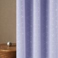 thumbnail image 2 of Deconovo Room Darkening Curtains for Kids Room, Silver Diamond Foil Print Curtain Panels Light Purple 52W x 45L inch 2 Panels, 2 of 6