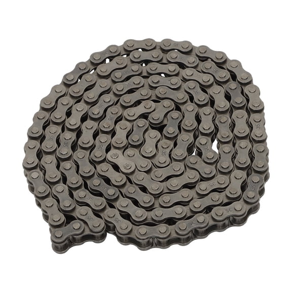 findmall New #35 Roller Chain 5 Feet with 2 Master and 1 Offset Links Fit for Go Kart and Mini Bik
