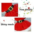 thumbnail image 6 of Christmas Princess Dress, Small Cats Dogs, Chest 16.5 in Back L 11.4 in, Pet Apparel for Autumn Winter, 6 of 7