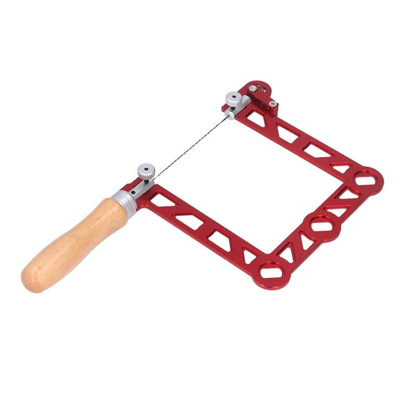 Coping Saw, Heavy Duty Mini Woodworking Hand Saw Multifunction U Shape Handsaw Set Saw Frame Professional Woodworker Fret Saw With Wooden Handle For Jeweler Metal Processing