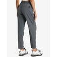 thumbnail image 2 of Pantalones de senderismo Seamaid de secado rápido resistentes al agua para mujer, color gris acero, 2 of 6