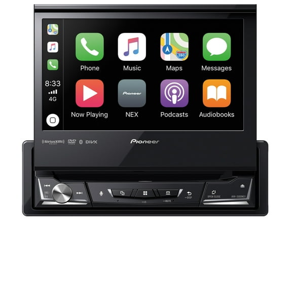 Pioneer AVH-3500NEX 7.0"– CD/DVD player, Motorized screen, Apple CarPlay®, Android Auto™, Pioneer Vo