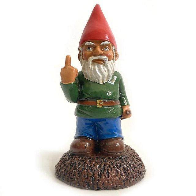 Adornos de jardín, artesanías de resina enanas, estatuas de enanos, regalos de Navidad para personas mayores, adornos de resina (W02),