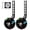 Black, variant on FORTOP Adult 20 Inch Bicycle Training Wheel Replacement Set, Pink