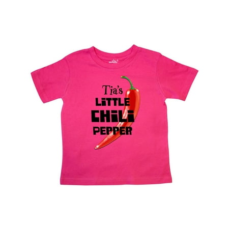 

Inktastic Tia s Little Chili Pepper Gift Toddler Boy or Toddler Girl T-Shirt