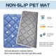 thumbnail image 2 of Dog Crate Mat, Ultra Soft Dog Bed Mat for Sleeping with Anti-Slip Bottom, Washable Dog Mat Kennel Pad for Large Medium Small Dogs Breeds with Cute Prints and Dark Colored to Hide Stains (42", 2 of 5