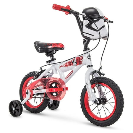 Huffy 72198 Star Wars Stormtrooper 12 Inch Toddler Bike with Training