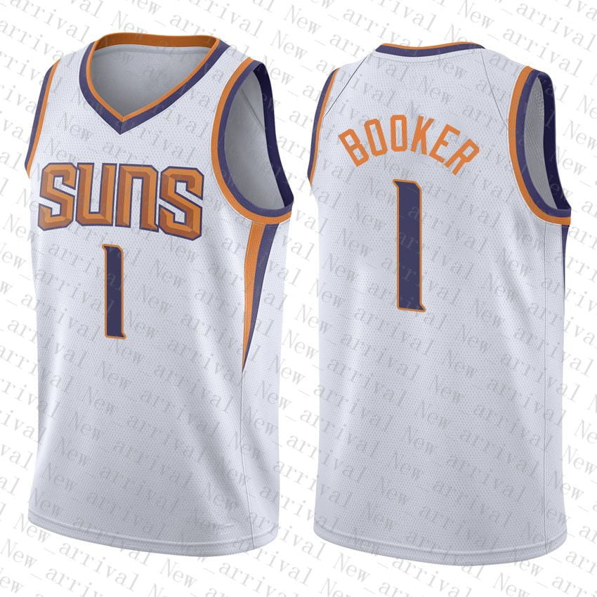 NBA_ Phoenix''Suns''Men Basketball Jersey 1 3 13 34 22 Gold Devin