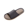thumbnail image 2 of Open Toe Breathable Slippers,Solid Color Casual Slippers,Spa Slippers for Guests, Hotel, Travel, Unisex Universal Size Washable, 2 of 4