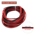 thumbnail image 2 of 24 Gauge 2 Conductor Parallel Wire, 33Ft/10M Long 1.6mm Dia 300V for LED RGB Cable, Internal Wiring, 2 of 6