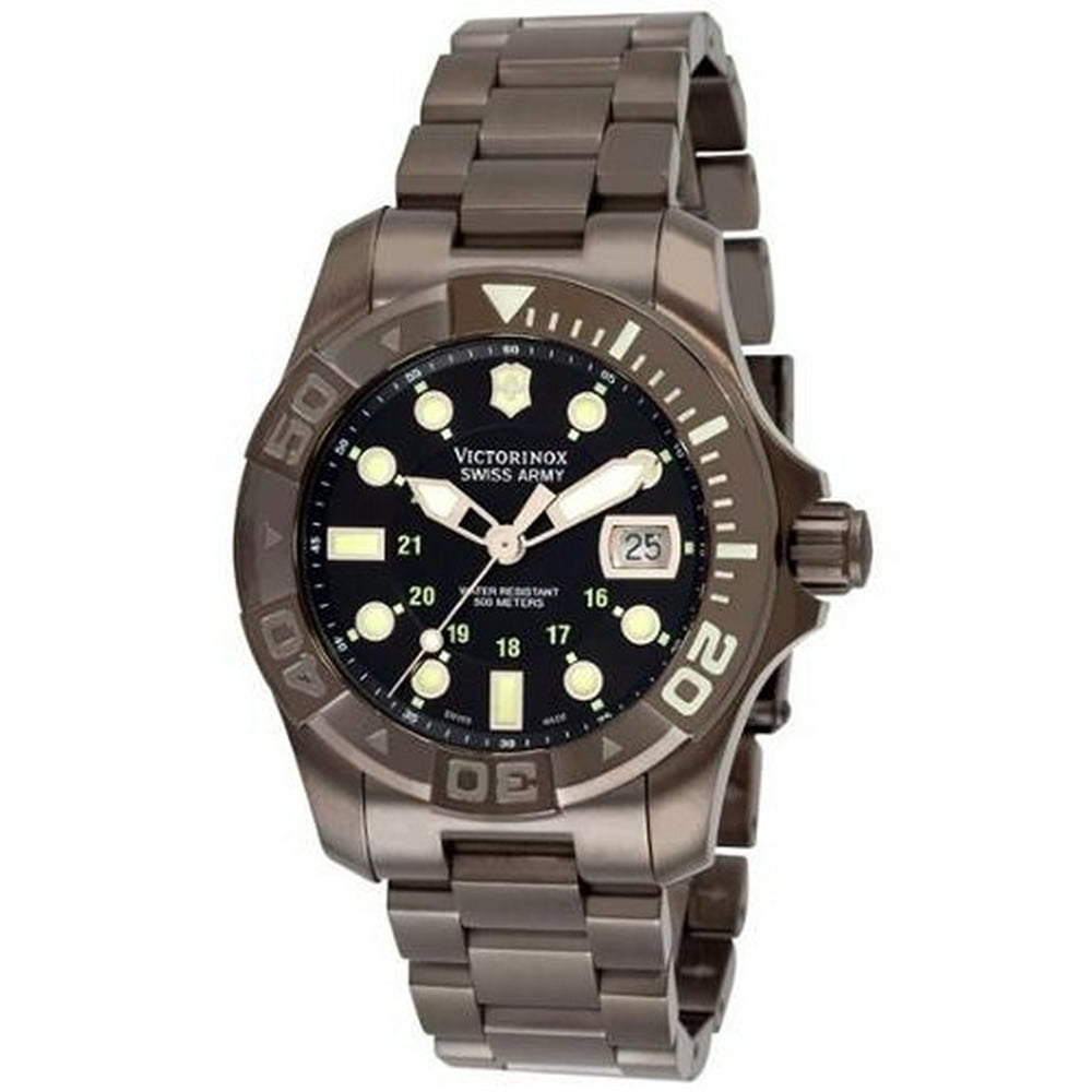 Victorinox 241429 Victorinox Dive Master 500 Black Ice Mens Watch