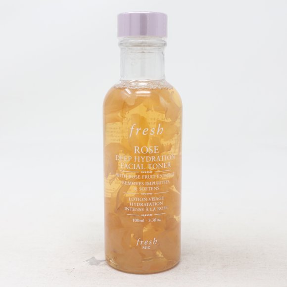 Fresh Rose Deep Hydration Facial Toner 3.3oz/100ml New