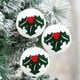 thumbnail image 5 of Bolas de espuma navideñas de poliestireno de 8 cm | Decoración casera para el árbol de Navidad con base de adornos | Material de manualidades para centros de mesa festivos de guirnaldas Exposición, 5 of 6