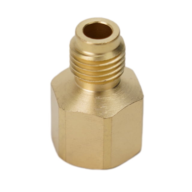 Adaptor R410A Adapter 1/4 Sae To 5/16 Sae 1/4-5/16 Sae Adapter Air Conditioner Conditioner Adapter Quick Connect