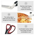 thumbnail image 4 of Miyuadkai Pizza Scissors Multi-Function Pizza Cutter, 1 Pizza Scissors Pizza Cutter with Sharp Food Grade Stainless and Handle with Soft Handle Multifunctional Kitchen Scissors, Pizza Scissors*1, 4 of 6