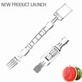 thumbnail image 1 of Openpig Watermelon Cutter Stainless Steel Watermelon Cutter Summer Watermelon Cutting Artifact Stainless Steel Fruit Forks Knife For Family Parties Camping, 1 of 9