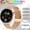 Golden mesh strap watch, variant on Ultra-Thin Smartwatch (Men & Women): iOS/Android Compatible, Wireless Calling, 5-7 Day Battery, 100+ Sports Modes, USB Charging, 1.43” HD Screen, Fitness Tracker, Suitable for Office/Sports/Gift