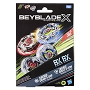 Beyblade X Tackle Goat 2-70N & Sword Dran 3-60F Dual Battling Top Pack Set